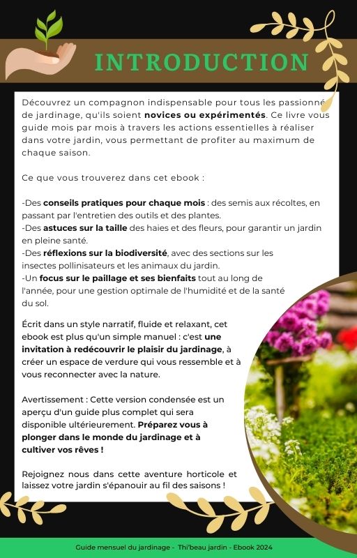 Ebook Guide mensuel du jardinage